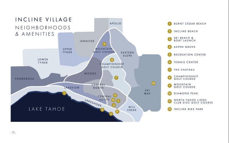 Incline Village MAp